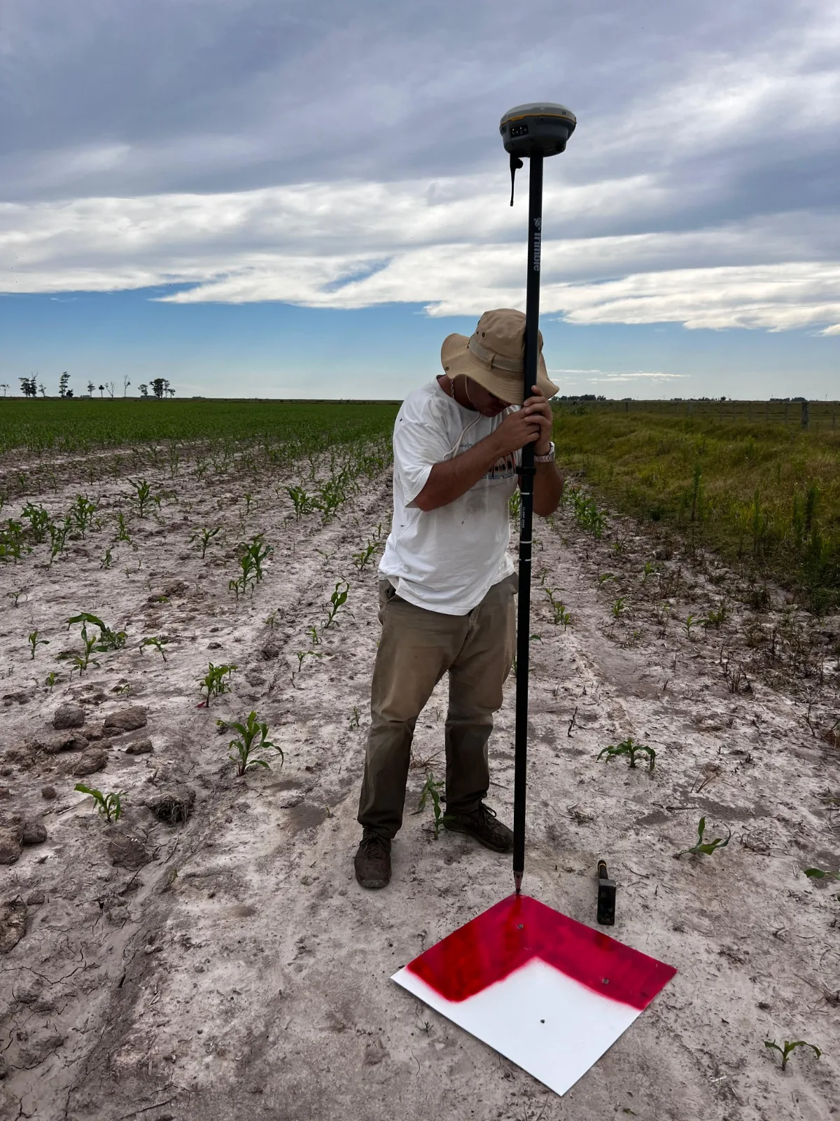 Relevamiento LiDAR de arrozales para proyecto de taipas